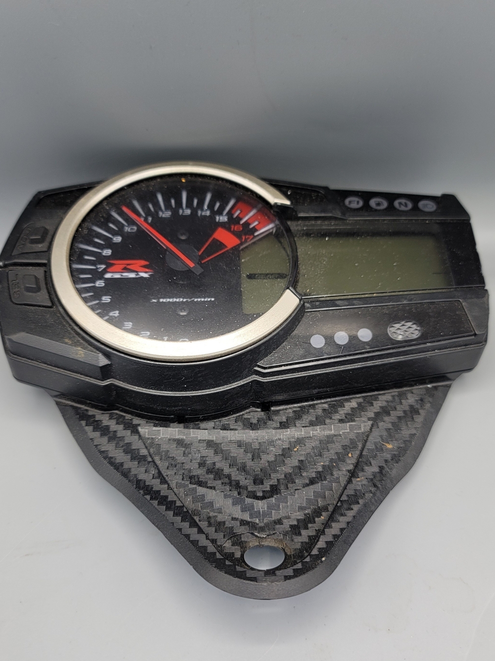 11-24 Suzuki GSXR 600 Speedometer Instrument Gauge Cluster OEM